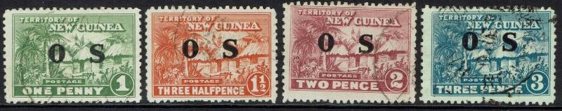 NEW GUINEA 1925 HUT OS 1D - 3D USED 