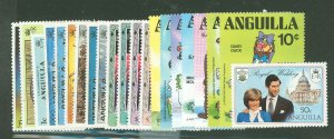 Anguilla #163/444  Single (Complete Set)