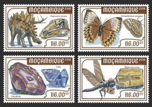 Mozambique - 2018 Berlin Museum - Set of 4 Stamps - MOZ18201a