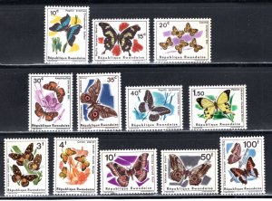 Rwanda #114-125   VF   Mint (NH)   CV  $18.45  ....  5420095