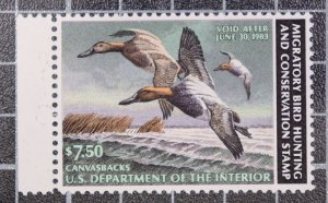 Scott RW49 1972 $7.50 Duck Stamp MNH Nice Stamp SCV $15.00