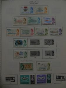 BAHAMAS : Very nice, all Mint, all diff. collection w/many Better. SG Cat £822.