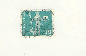 SWITZERLAND 383 USED BIN $0.50