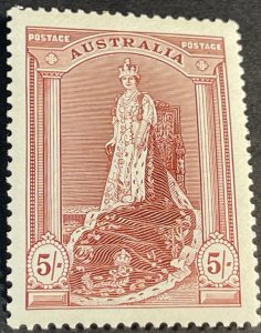 AUSTRALIA # 177-MINT NEVER/HINGED--SINGLE--1938