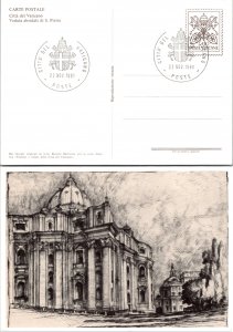 Vatican City, Worldwide Government Postal Card