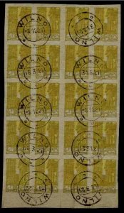Central Lithuania 26/imperf.used/20x/SCV30