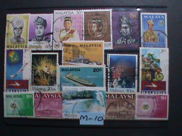 ​MALAYSIA STAMP:1965 FAMOUS PEOPLE AND PICTORIA STAMPS - USED VERY FINE #M-10