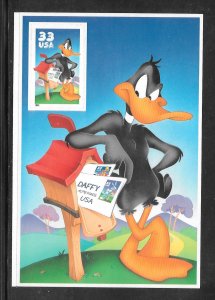 #3306c MNH 33¢ Daffy Duck Pane of One (((Stock Photo)))