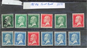 FRANCE  185-96  MNH/MLH