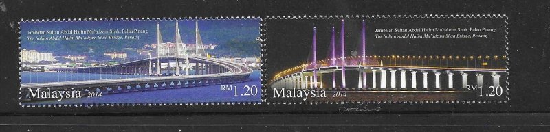 Malaysia 2014 Bridge Penang MNH A47