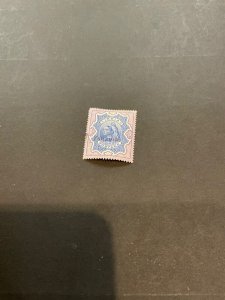 Stamps Zanzibar Scott #16 hinged