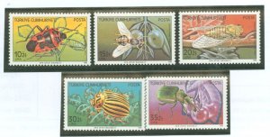 Turkey #B190-B194 Mint (NH) Single (Complete Set)