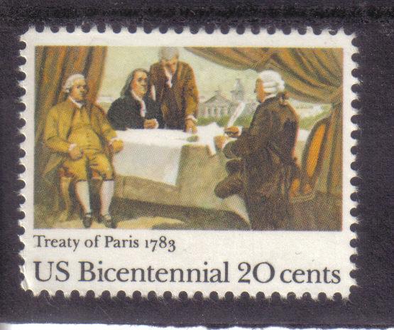 2052 - .20 Treaty of Paris mnh f-vf.
