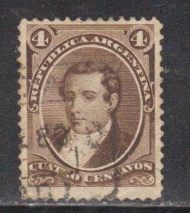 Argentina Scott # 23, used