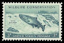 1079 King Salmon F-VF MNH single