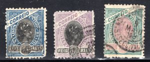 Brazil #120-122,  F/VF  Used,  CV $6.00 .....   0770078