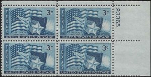 938 Mint,OG,NH... Plate Block of 4... SCV $1.00