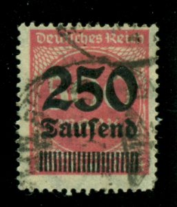 Germany 1923 #259 U SCV(2020)=$1.50