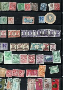 ADEN Ceylon Caymans Cyprus Bahrain GV/QE M&U Collection(Apx 250 Items) (Goy3484