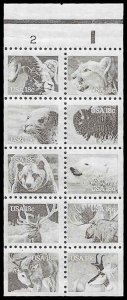 PCBstamps  US #1880/1889a Bk Pane $1.80(10x18c)American Wildlife, MNH, (9)