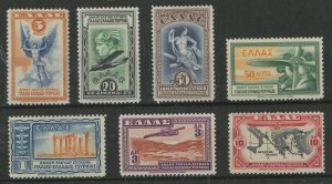 Greece #C8-C14  Single (Complete Set)