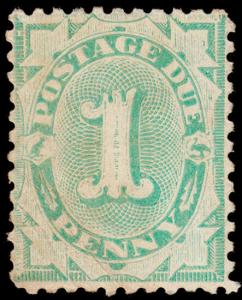 Australia Scott J10a, perf. 11 (1902-04) Mint H F-VF, CV $170.00 M