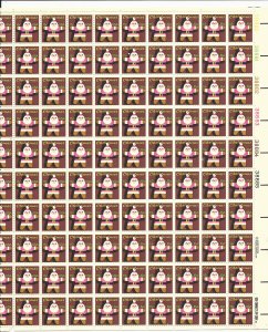 United States  Scott 1800 Sheet  MNH       Christmas