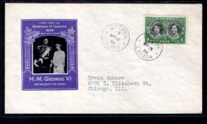 Canada 246 Ioor Typed FDC