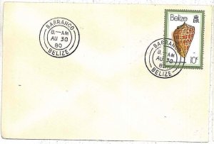 28709 - BELIZE - Postal History - COVER from BARRANCO 1980