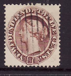 Newfoundland-Sc#29-used 12c  brown QV-1894-Nfw19-