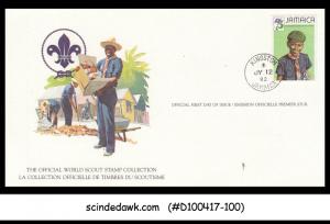 JAMAICA - 1982 75th Anniversary of SCOUTING / SCOUT - FD CARD