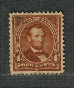 US Sc#280b Used, XF 90 PSE Graded Cert, Light Cancel, SMQ. $80