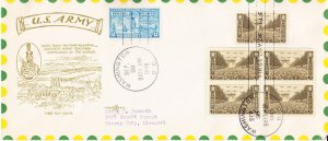 Pent Arts FDC #934 U.S. Army West Point Mellone #19 WWII 1945