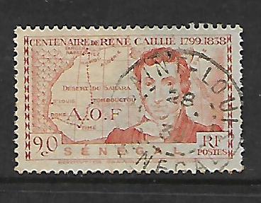 SENEGAL,140, USED, COLONIAL EXPOSITION ISSUE