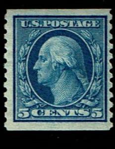 Scott #458 F/VF-OG-LH. SCV - $30.00