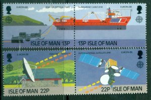 Isle of Man 1988 EUROPA Stamps - Transportation and Communications MUH