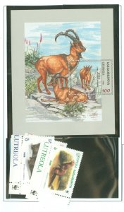Georgia #204/206-208 Mint (NH) Souvenir Sheet (Wildlife) (Wwf)