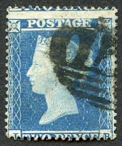 SG19 2d Star (EA) Wmk Small Crown Perf 16 plate 4 Clear Profile