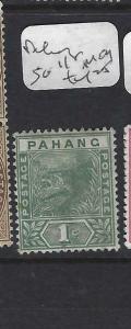 MALAYA PAHANG  (P0702B)  1C  TIGER  SG 11   MOG 