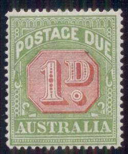AUSTRALIA #J58a Mint Hinged, Scott $14.00