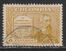 1949 Columbia - Sc 572 - used VF - 1 single - Carasquilla