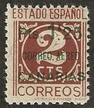 Canary Islands, Spain 9LC36, mint, hinge remnant. 1937.  Scarce!  (S1334)