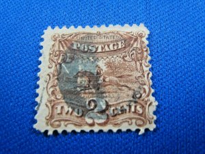 UNITED STATES, 1869 SCOTT #113 -  USED    (#2)   