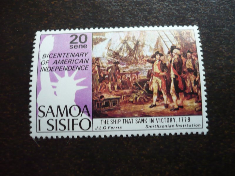 Stamps - Samoa - Scott# 430 - Mint Never Hinged Part Set of 1 Stamp