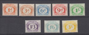 J48491 J L,Stamps 1960 P.N.G. set mvlh #j7-14