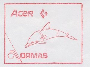 Meter top cut Netherlands 1990 Dolphin