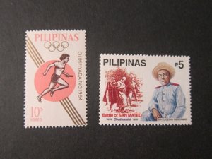 Philippines 1964 Sc 916,2655 set MNH