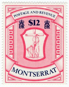 (I.B) Montserrat Revenue : Duty Stamp $12