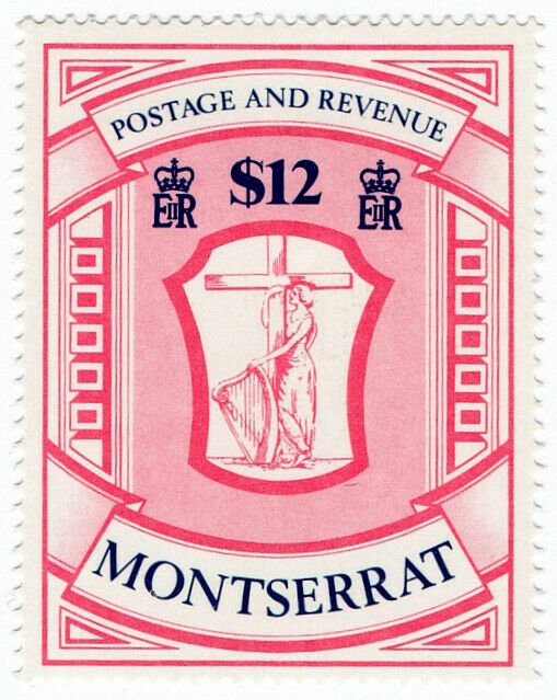 (I.B) Montserrat Revenue : Duty Stamp $12