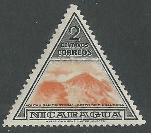 Nicaragua # 706  Volcano   (1)  Unused VLH